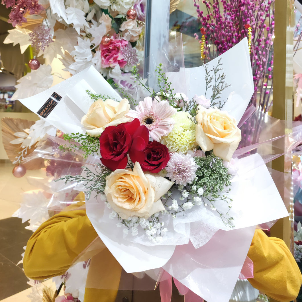 Beautiful Red Rose Fresh ( 5 Rose Fresh )