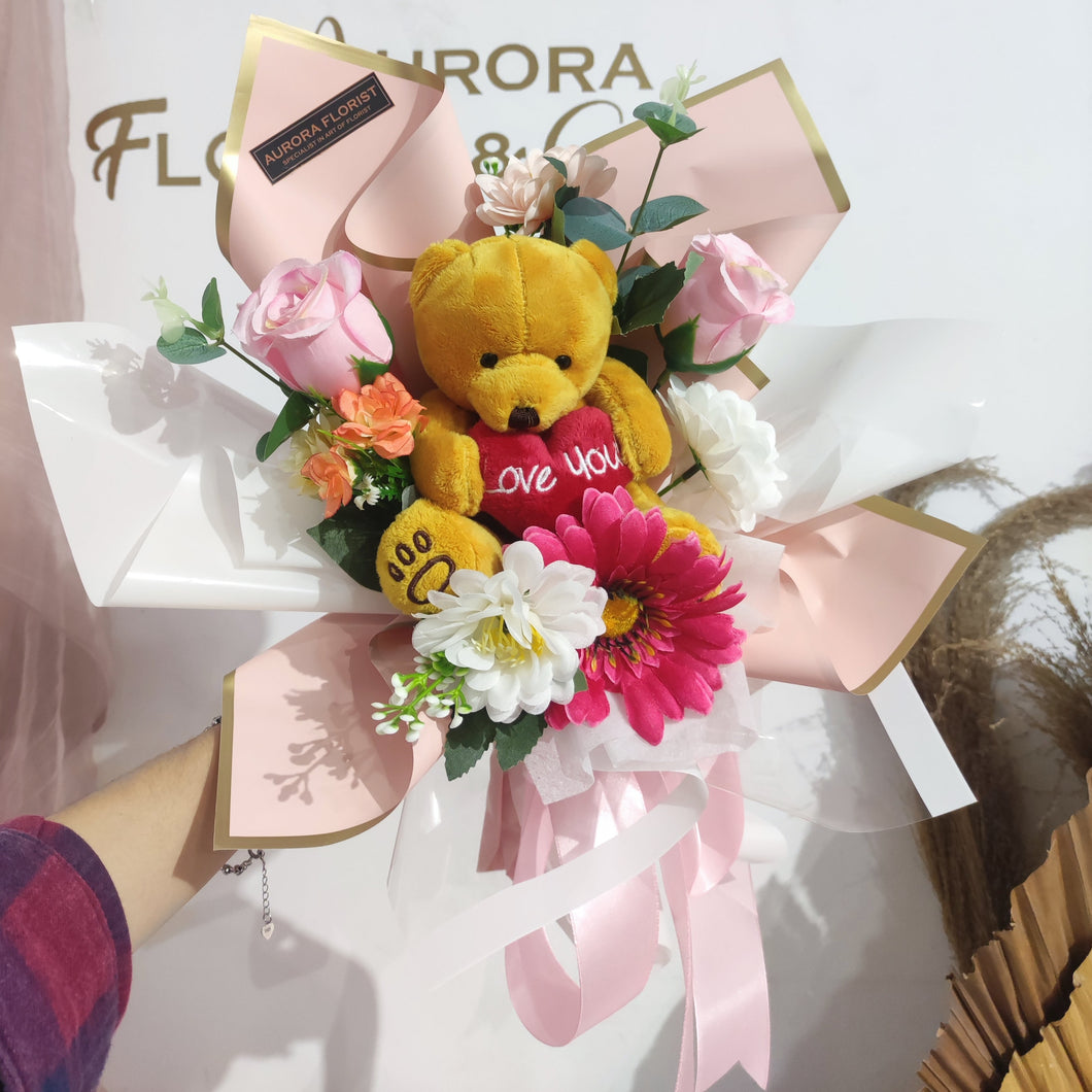 Bouquet Artificial and Soft Toys (02)