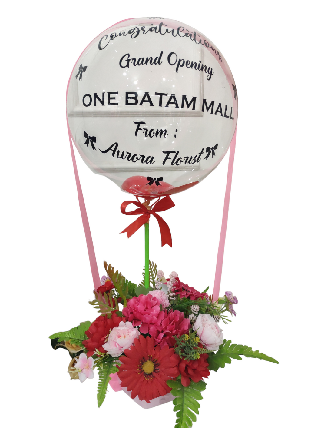 Blossom love Small with Balloon (Artificial Flower)