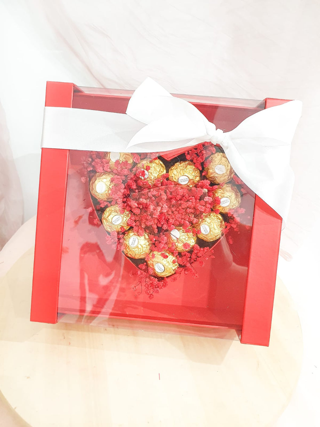 Baby Breath Red Eternal Flower With Ferrero