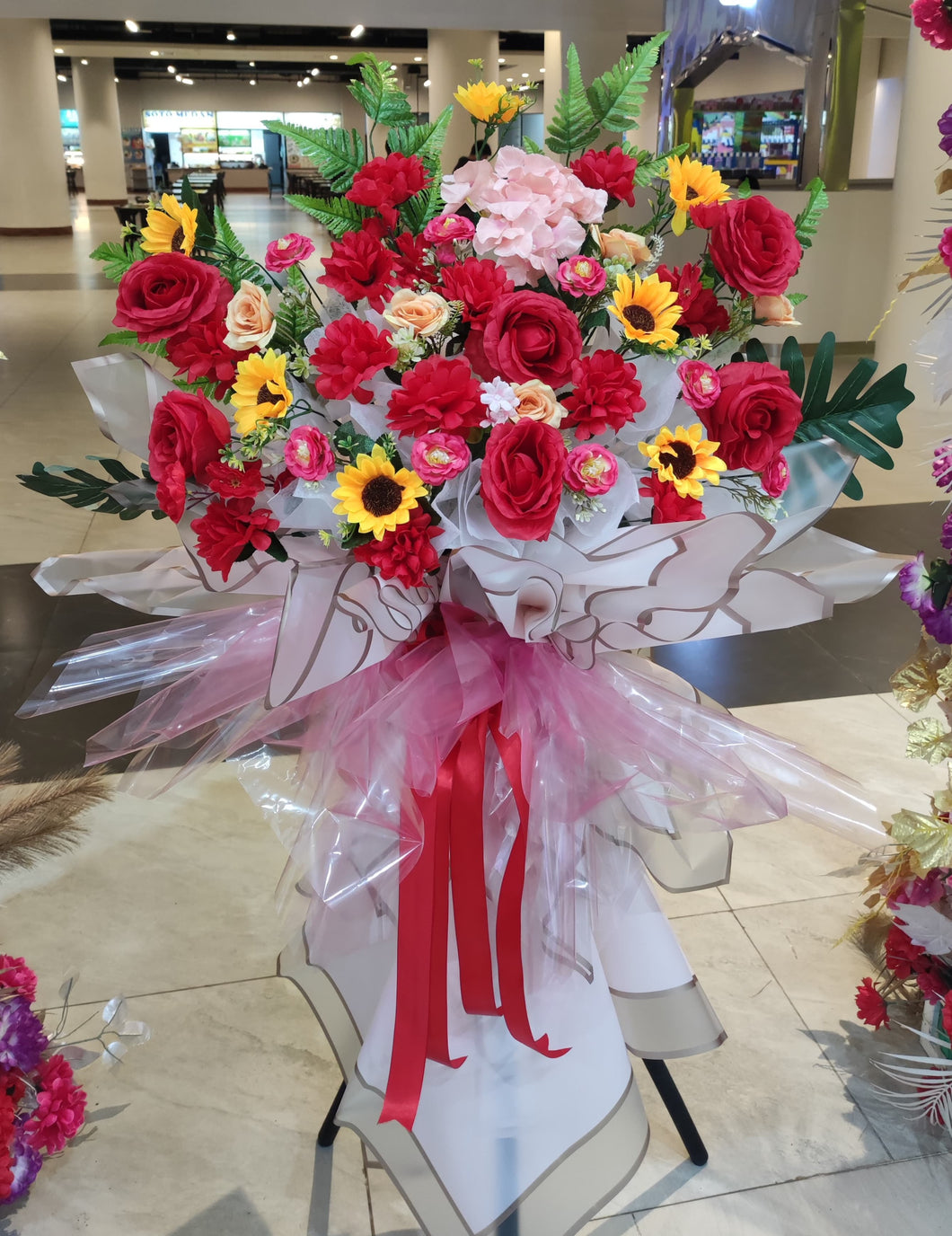 Flower Stand Bouquet (Artificial Flower)