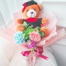 Load image into Gallery viewer, Mix Pastel Rose Graduation &amp; Teddy
