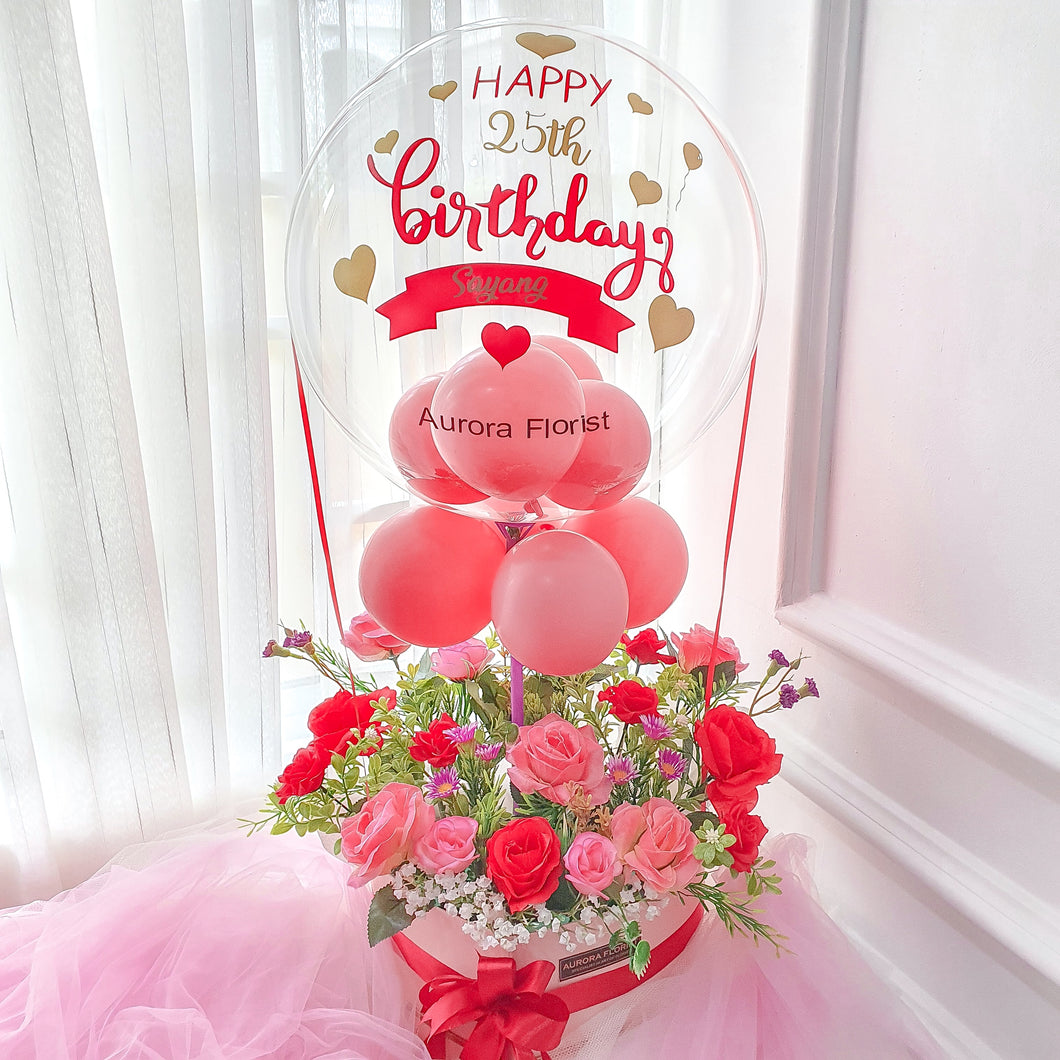 Blossom Big with Balloon (Artificial Flower)