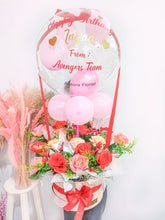 Load image into Gallery viewer, Blossom Red with Balloon (Artificial Flower) Large
