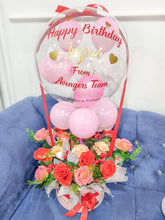 Load image into Gallery viewer, Blossom Red with Balloon (Artificial Flower) Large
